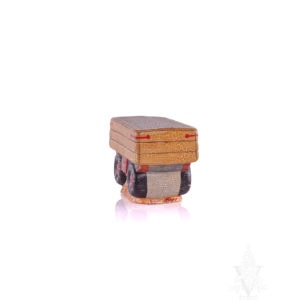 Tan Hay Wagon