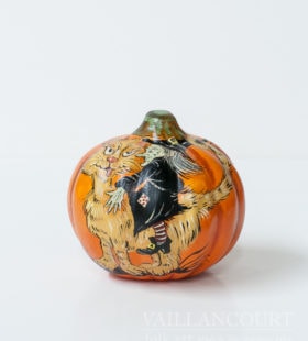 Assorted One-of-a-kind Pumpkin Chalkware, VFA Nr. 229A
