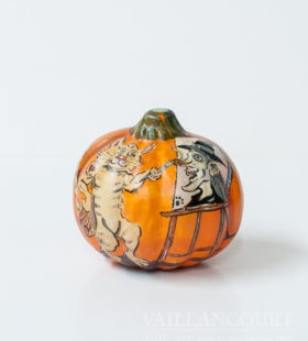 Assorted One-of-a-kind Pumpkin Chalkware, VFA Nr. 229A