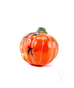 Pumpkin with Bats