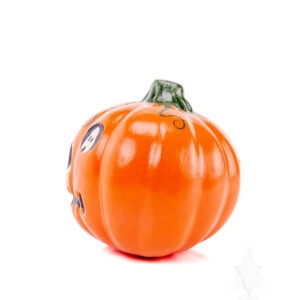 Pumpkin with Ghosts & Tendrils