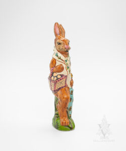 Rabbit with Umbrella and Egg Basket