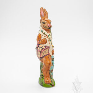 Rabbit with Umbrella and Egg Basket