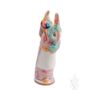 Rabbit with Baby in Basket