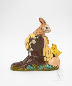 Small Egg with Rabbit in Boot