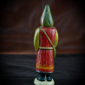 Weihnachtsmann Holding Rabbit