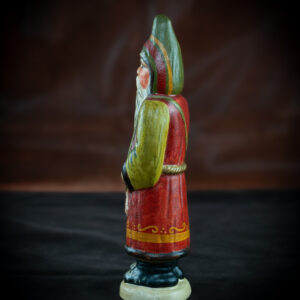 Weihnachtsmann Holding Rabbit