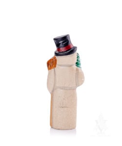 Snowman with Tree and Broom