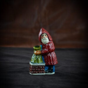 Father Christmas Stuffing Sack Down Chimney