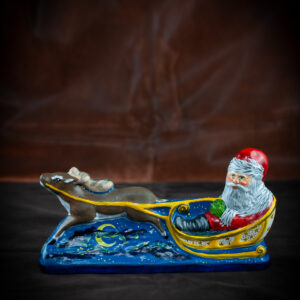 10th Anniversary Santa in Sleigh with Reindeer
