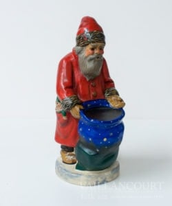 Santa with Moon and Star Sack