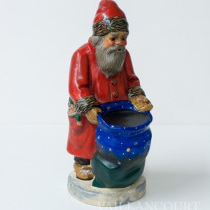 Santa with Moon and Star Sack