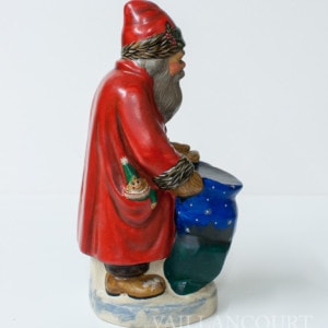 Santa with Moon and Star Sack