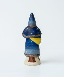 Father Christmas Blue with Stars