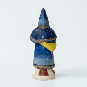 Father Christmas Blue with Stars
