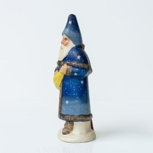 Father Christmas Blue with Stars