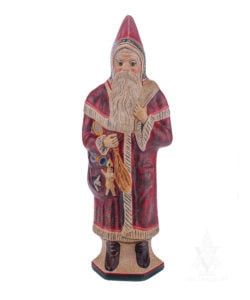 Father Christmas with Red Ivy Coat