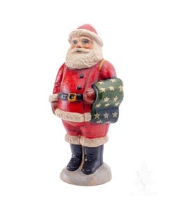 Santa Holding Star Blanket