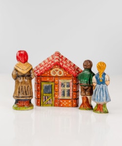 Hansel, Gretel, Witch, and House (4 piece set)