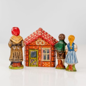 Hansel, Gretel, Witch, and House (4 piece set)
