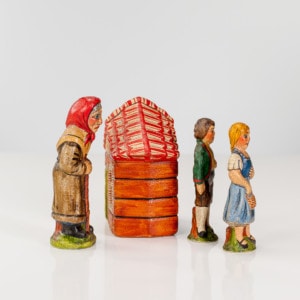 Hansel, Gretel, Witch, and House (4 piece set)