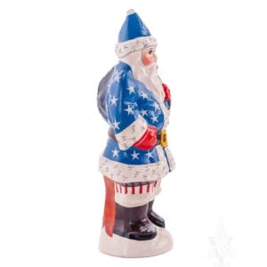 Civil War Stars and Stripes Santa