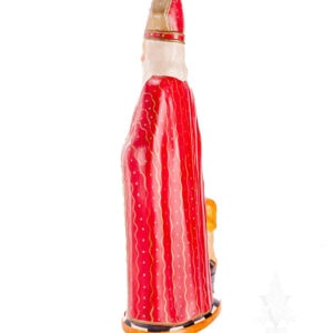 Saint Nick with Two Children in Barrel