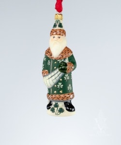 Irish Santa Ornament