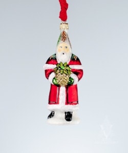 Santa in Red with Pineapple