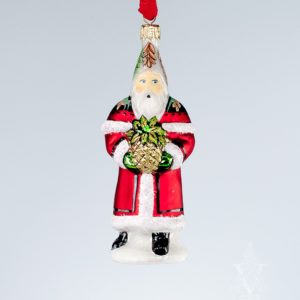 Santa in Red with Pineapple