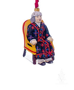 Ebenezer Scrooge in Chair