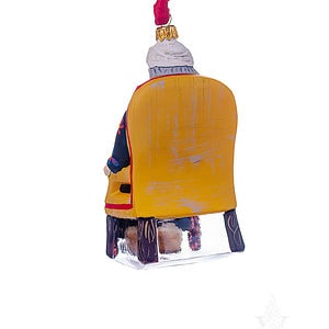 Ebenezer Scrooge in Chair