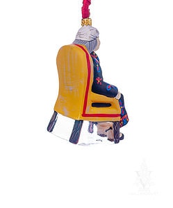 Ebenezer Scrooge in Chair