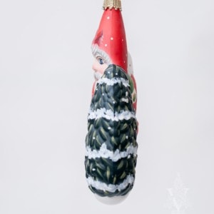 Red Santa with Tree