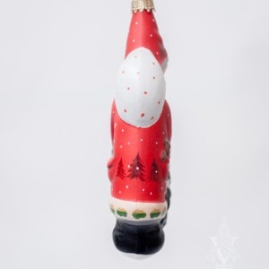 Red Santa with Tree