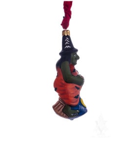 Halloween Witch on Broom