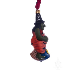 Halloween Witch on Broom