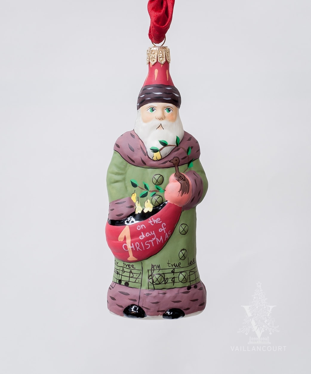 1st Day of Christmas Matte Ornament