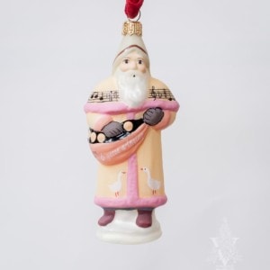 6th Day of Christmas Matte Ornament