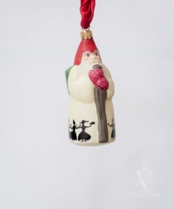 9th Day of Christmas Matte Ornament