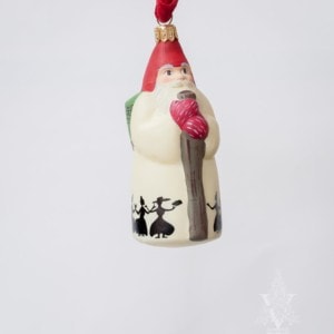 9th Day of Christmas Matte Ornament