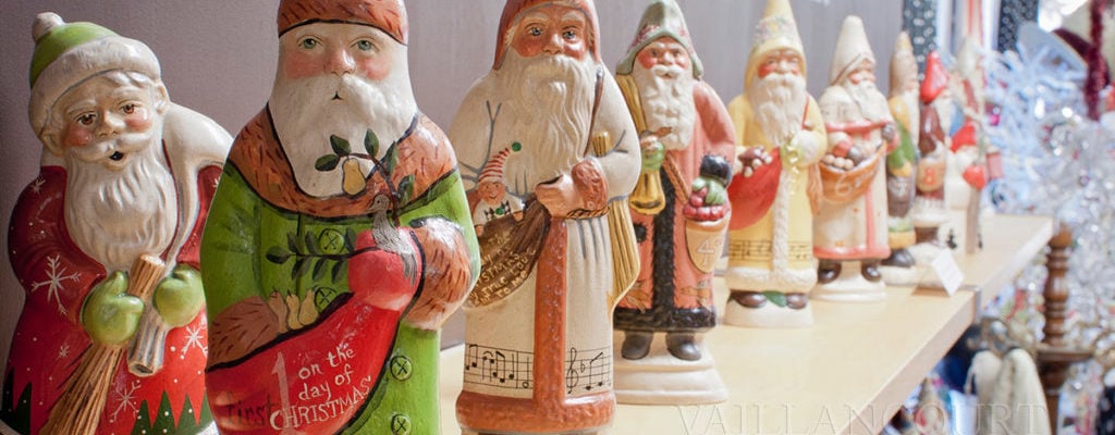 Twelve Days of Christmas Chalkware by Vaillancourt Folk Art in Sutton, MA