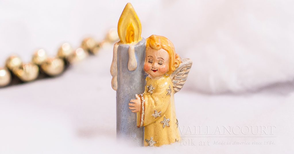 Chalkware Angels by Vaillancourt Folk Art in Sutton, MA