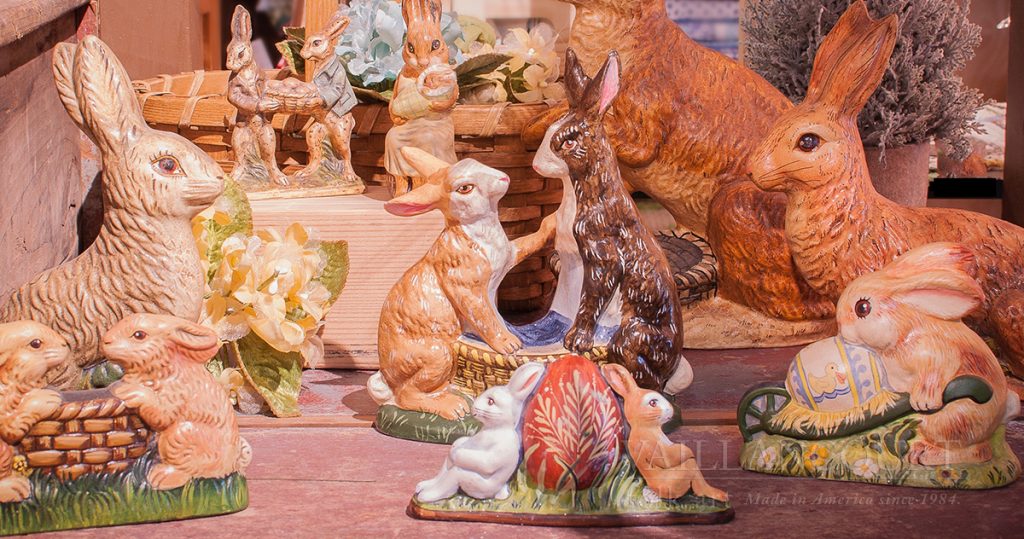 Chalkware Animals by Vaillancourt Folk Art in Sutton, MA