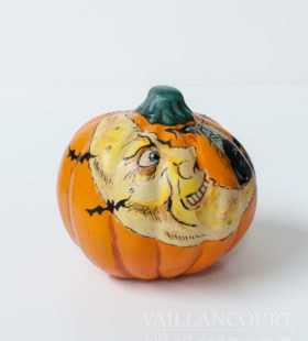 Assorted One-of-a-kind Pumpkin Chalkware, VFA Nr. 229A