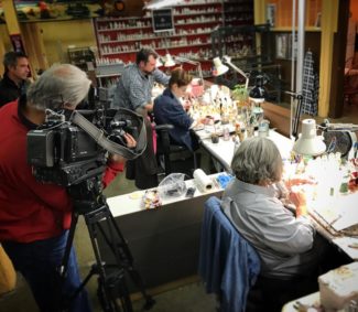 More #behindthescenes with Chronicle on WCVB Channel 5.