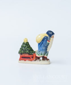Starlight Santa with Tree on Sled