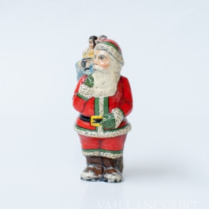 American Santa with Tree Decorated Bag