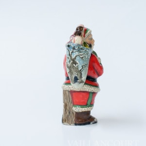 American Santa with Tree Decorated Bag