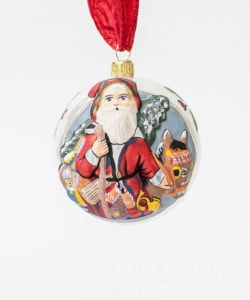 Jingle Balls™ Santa with Christmas Donkey
